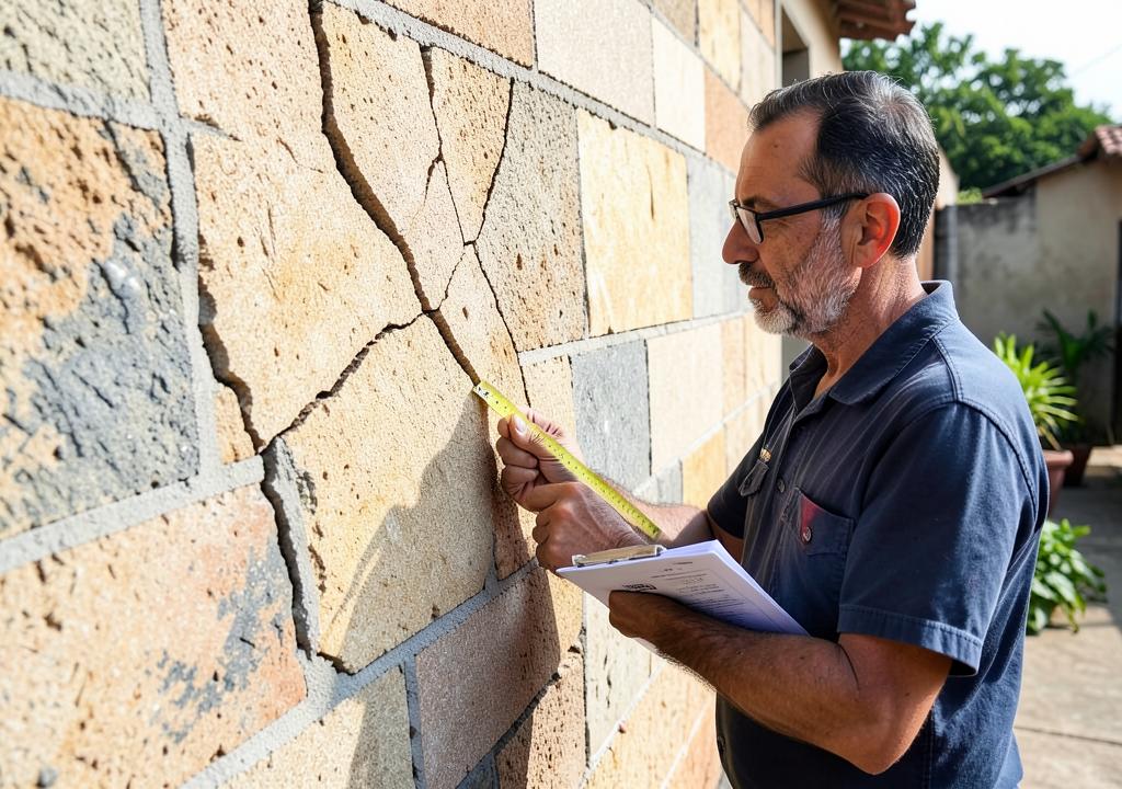 Laudo de rachadura e fissura em Itapetininga · SP
